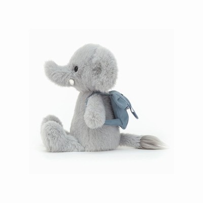 Jellycat Backpack Elephant UK | 97640EZQC